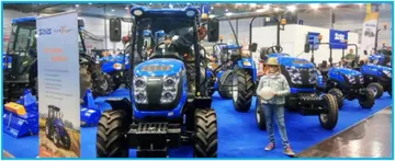 Индийские тракторы Solis на выставке Agra Leipzig в Германии (источник: solisworld.com)
