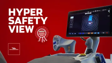 Система компьютерного зрения для трактора McCormick Hyper SafetyView от Argo Tractors (источник: eima.it)