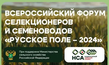 Всероссийский форум селекционеров и семеноводов «Русское поле 2024» (источник: НСА/Национальный семенной альянс)