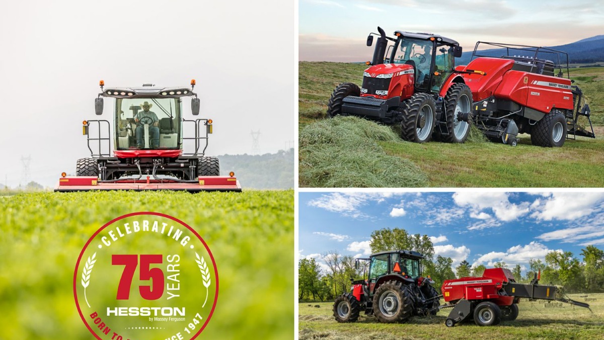 AGCO отметит в 2022 году 75-летие компании Hesston by Massey Ferguson -  glavpahar.ru