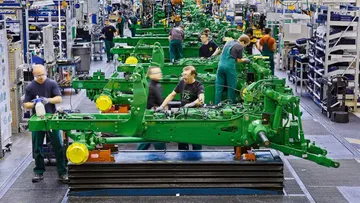 Заводу John Deere в Мангейме пришлось приостанавливать выпуск тракторов из-за компьютерного сбоя
