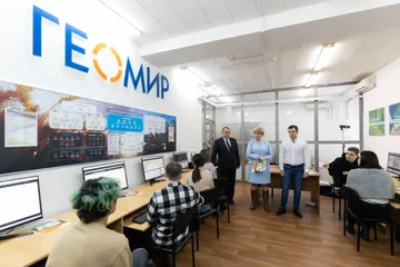 Вводная лекция для магистров института по использованию современных разработок компании ГЕОМИР в сельском хозяйстве