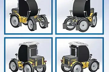 Прототип нового самоходного носителя орудий F-Trac с кабиной Mazotti от WDM (источник: WDM / trekkeronline.nl)