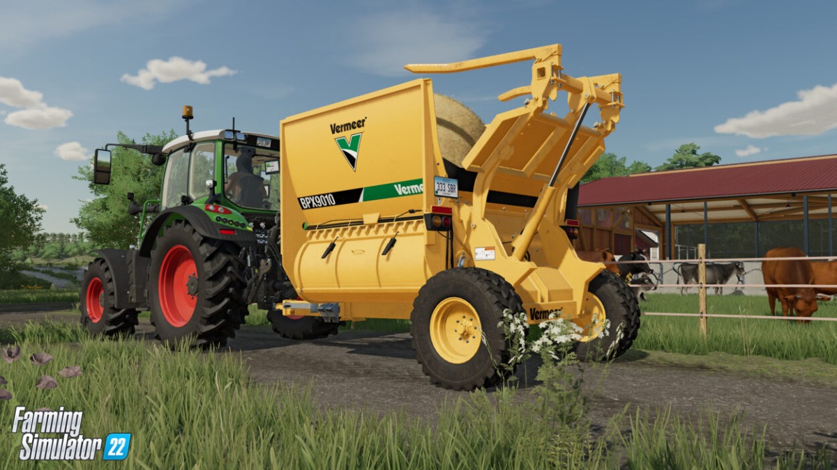 Vermeer дебютирует в Farming Simulator 22 - glavpahar.ru