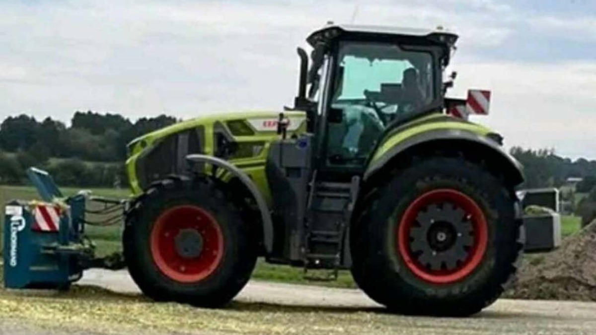 Прототип обновленного CLAAS AXION засветился в сети интернет - glavpahar.ru