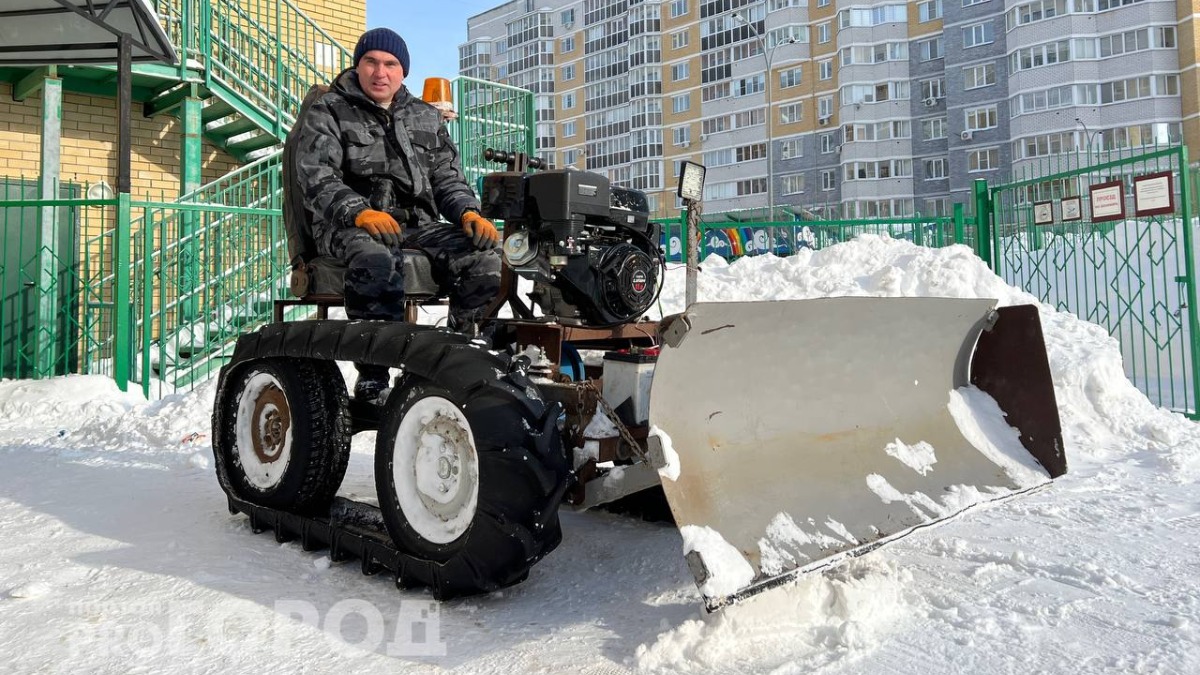 Самодельный минитрактор для домашнего хозяйства