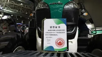Трактор Weichai Lovol P2404-7V — победитель в номинации «Лучший трактор для сельхозотрасли в Китае»