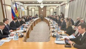 Рабочее совещание представителей белорусской делегации и Правительства Краснодарского края