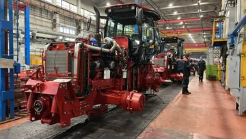 Производство тракторов BELARUS 3522 от МТЗ