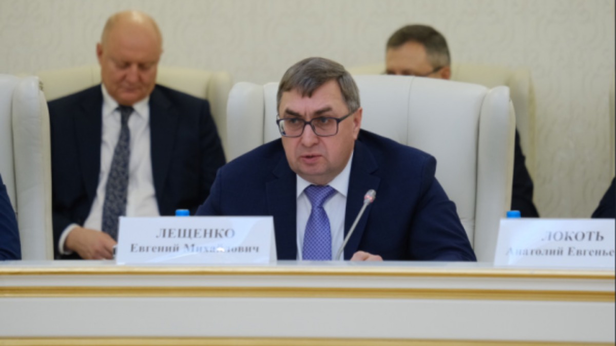 Врио заместителя Председателя Правительства – министра сельского хозяйства Новосибирской области Евгений Лещенко