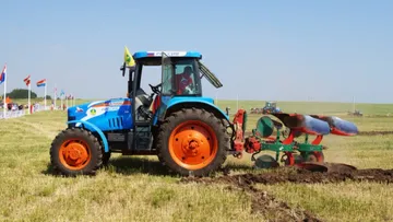 Тракторы АГРОМАШ на чемпионате России по пахоте