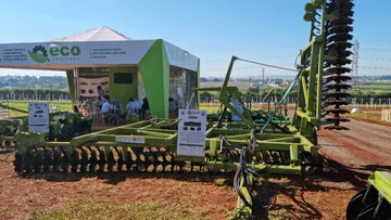 Дисковая борона ECO Agricola на выставке Agrishow 2023 в Бразилии