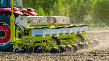 Новая навесная пропашная пневматическая сеялка DEBONT 2BQS-8A от OPTITECH AGRO