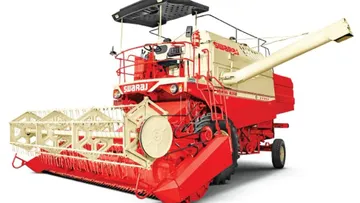 Внешний вид зерноуборочного комбайна Swaraj 8200 Wheel Harvester