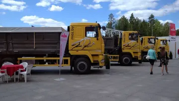 Демонстрационный показ сельскохозяйственной техники и грузовых машин МАЗ на выставке «БЕЛАГРО-2021»