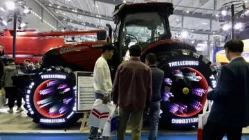 Трактор Case IH Magnum 3404 на выставке сельхозтехники CIAME-2024 в Китае