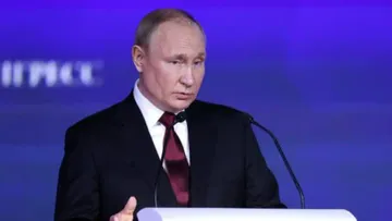 Президент РФ Путин В.В. на ПМЭФ-2022
