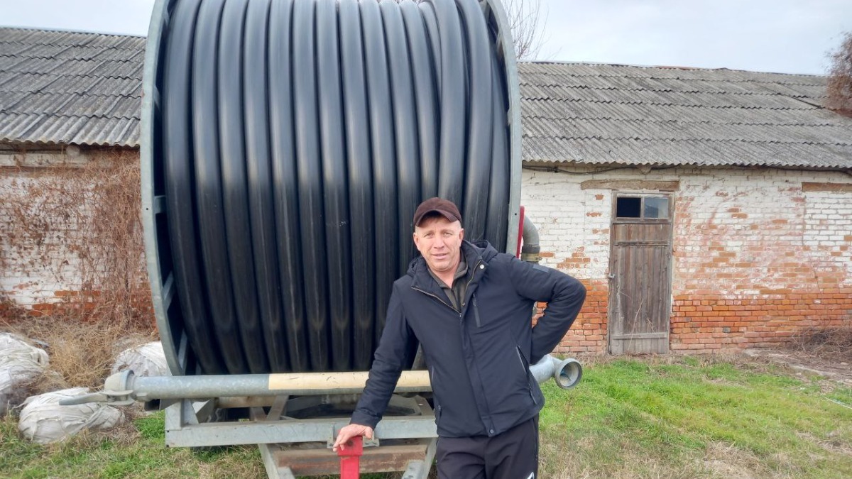 Дождевальные машины барабанного типа — одна из главных составляющих успеха на ферме КФХ Беккер Краснодарского края