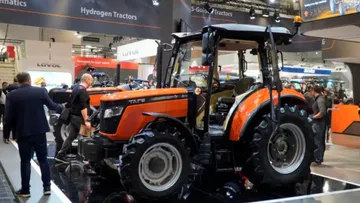 Индийский трактор TAFE 7515 на выставке Agritechnica 2023