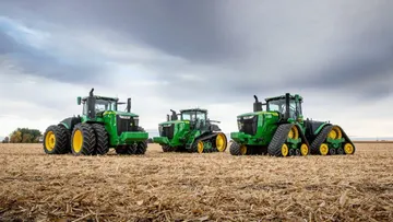 Новые тракторы John Deere 9R для отечественных аграриев
