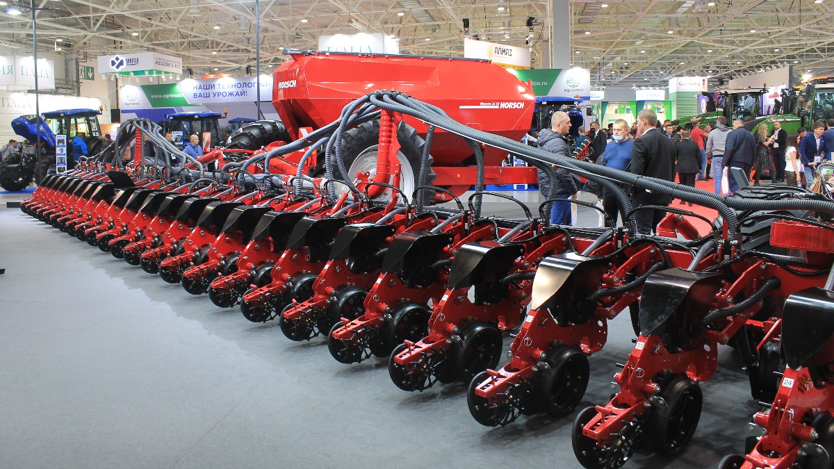 Посевной комплекс Horsch Maestro 24SV на выставке ЮГАГРО-2021