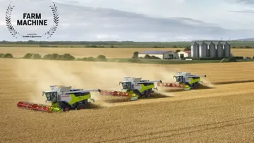 CLAAS TRION отмечен наградой FARM MACHINE 2022