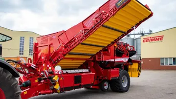 Обновленный бункер типа NonstopBunker на Grimme EVO 280