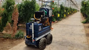 Новый автономный робот-опрыскиватель AutoSprayer от Automato Robotics