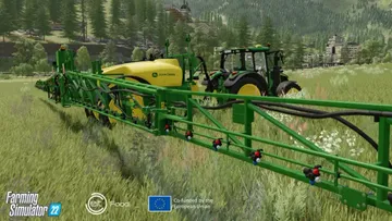 Система точного земледелия Precision Farming от John Deere в игре Farming Simulator 22