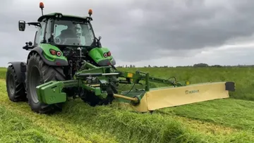 Навесная косилка Krone EasyCut R 450