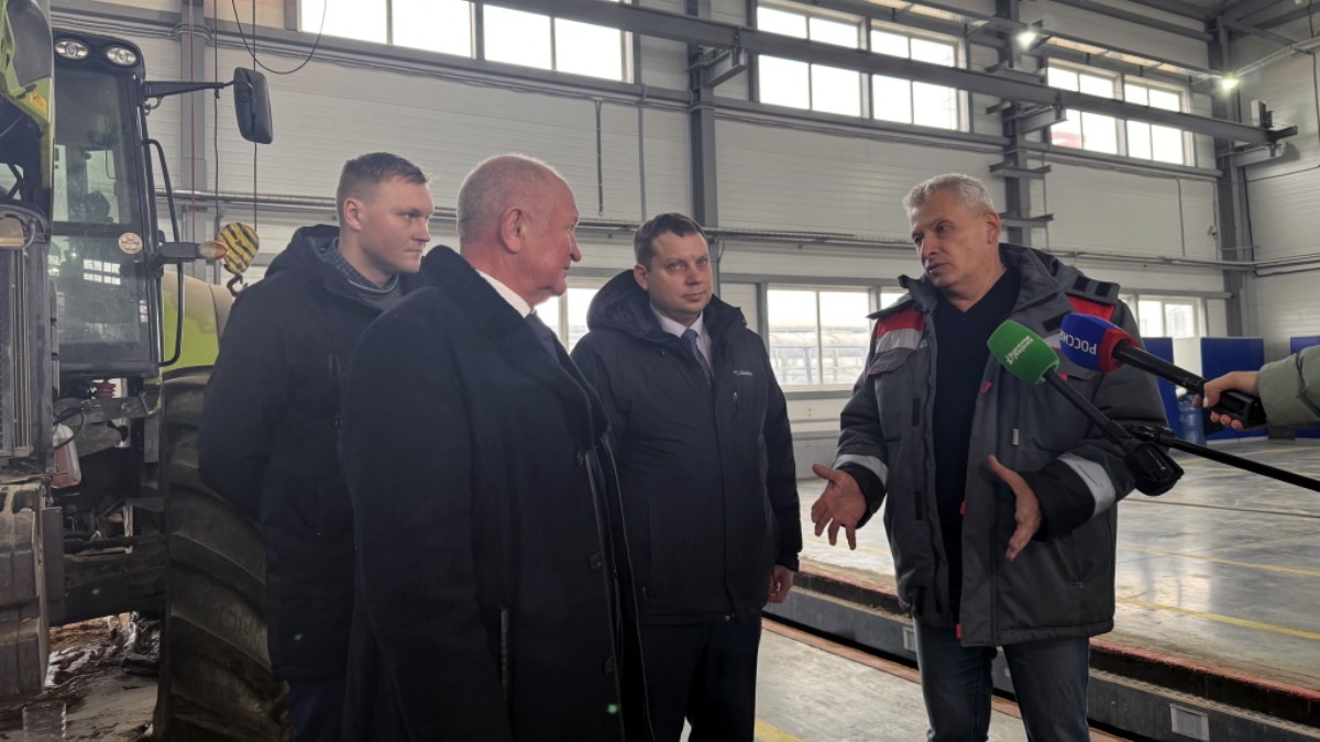 Делегация аграриев из Могилевской области Республики Беларусь посетила базу «Пильшино» компании «Мираторг»