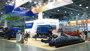 Новая сеялка С-6000 от Росэлектроника на выставке АГРОСАЛОН-2022