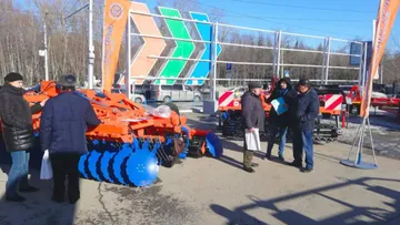 Почвообрабатывающие орудия Белагромаш-Сервис имени Рязанова на выставке АгроКомплекс в Уфе