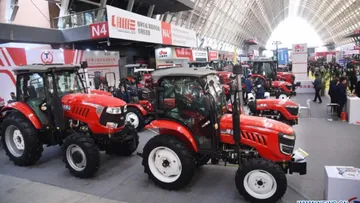 Обширная экспозиция сельхозтехники на китайской выставке  China International Agricultural Machinery Exhibition (CIAME)