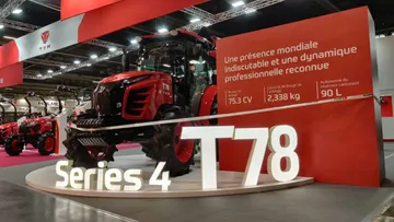 Новый трактор TYM T78 на выставке SIMA-2022
