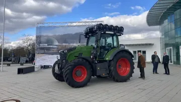 Первый готовый водородный трактор Fendt