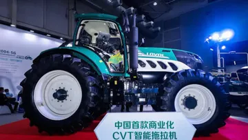 Новый трактор LOVOL P7000 CVT на китайской выставке  China International Agricultural Machinery Exhibition (CIAME)