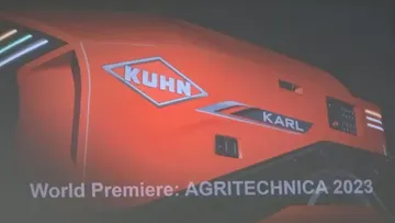 Kuhn объявил о планах представить своего полевого робота Karl на выставке Agritechnica 2023