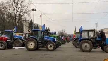 Масштабные акции протеста фермеров в Республике Молдова в декабре 2020 года