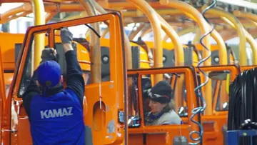 Производство грузовых автомобилей КАМАЗ