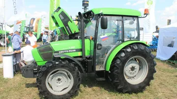 Трактор DEUTZ-FAHR Agrolux 4.80 на выставке «Всероссийский день поля – 2023» в Татарстане