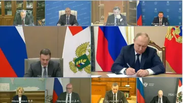 Рабочее совещание с Правительством по мерам поддержки российской экономики на фоне санкций