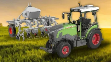 Концепция прополочной машины E-Vario Weeder от Fendt