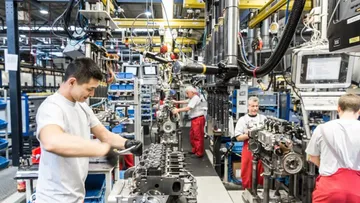 Производство двигателей Daimler Truck MDEG