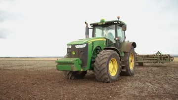 Тестирование шин Agri Star II на тракторе John Deere