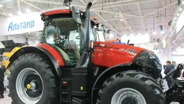 Трактор Optum AFS Connect впервые представлен в России на выставке «ЮГАГРО 2021»