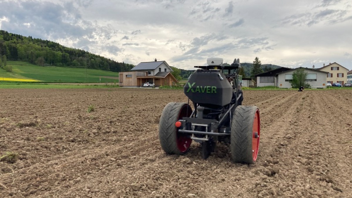 Робот Fendt Xaver на испытаниях в полевых условиях