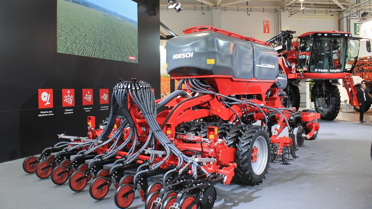 Флагманские модели сельхозтехники Horsch на выставке ЮГАГРО-2021