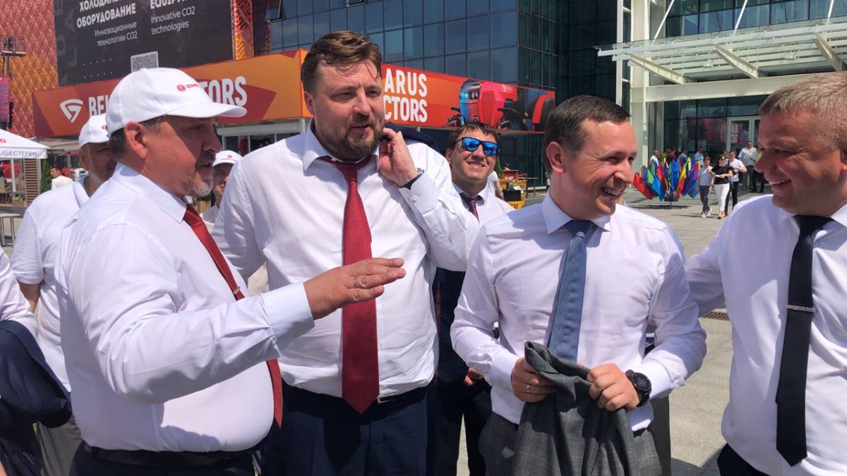 Павел Косов на выставке «БЕЛАГРО-2022»
