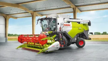 Новый зерноуборочный комбайн CLAAS EVION